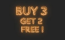 Buy 3 get 2 free
