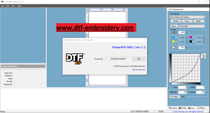 dtf printing software acrorip